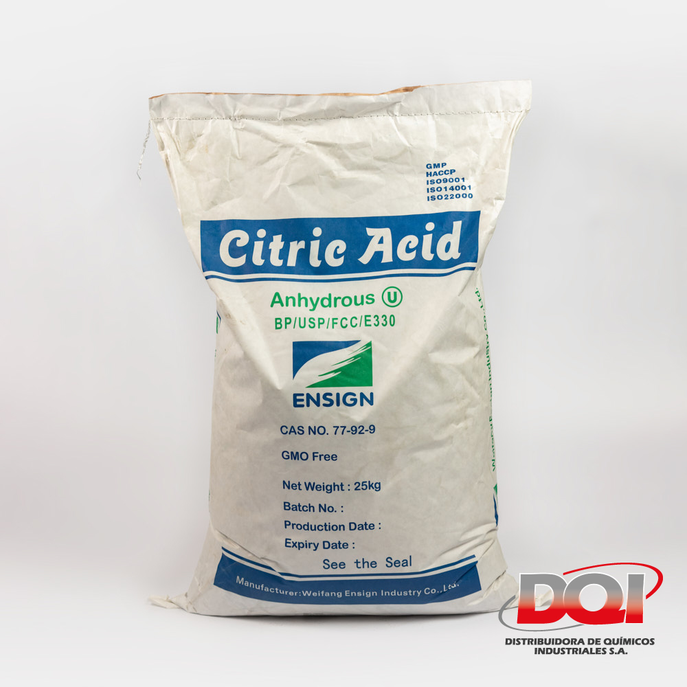 Acido Citrico Anhidro USP - DQI S.A.